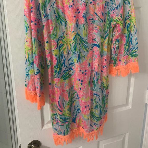 Lily Pulitzer off the shoulder dress - Picture 3 of 3